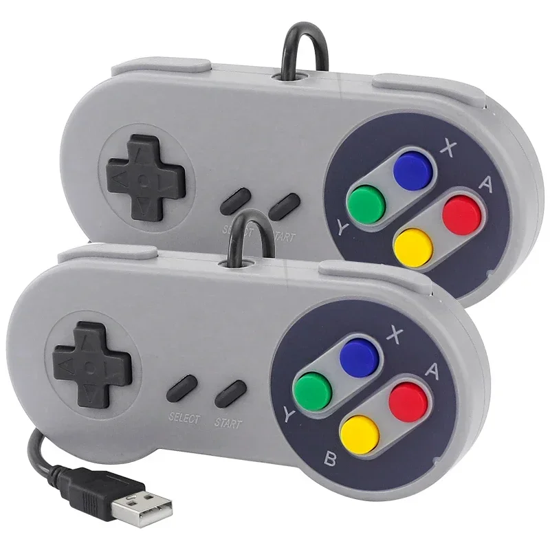 Retro Gaming Realm - 유선 USB 게임패드 레트로 게임 조이스틱