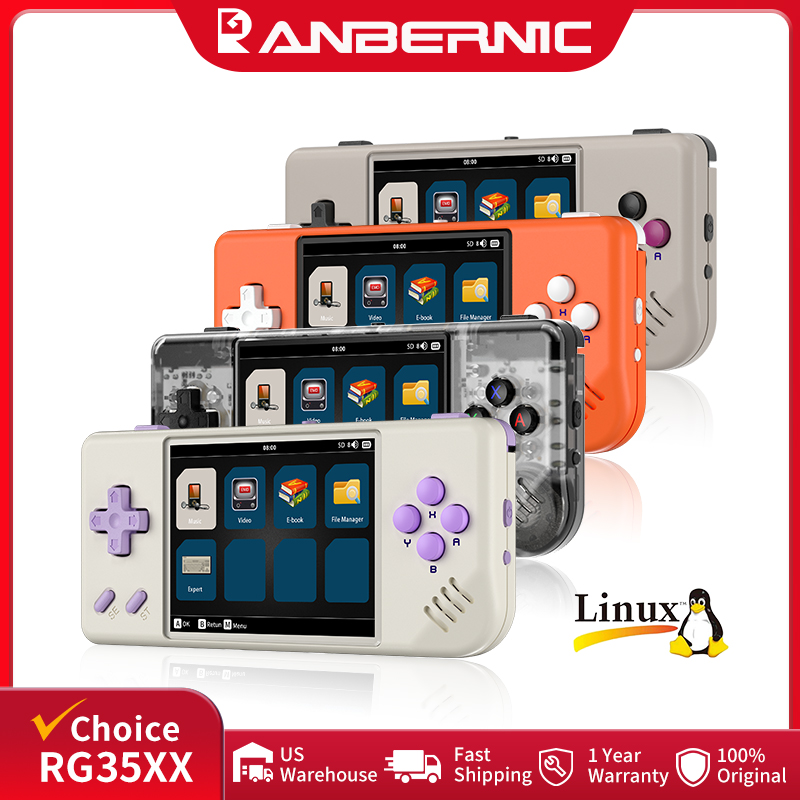 Retro Gaming Hub - ANBERNIC RG28XX 미니 휴대용 게임 콘솔