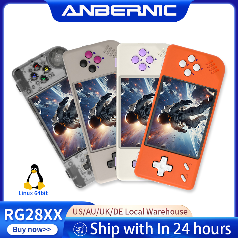 Retro Gaming Hub - ANBERNIC RG28XX 레트로 휴대용 게임 콘솔