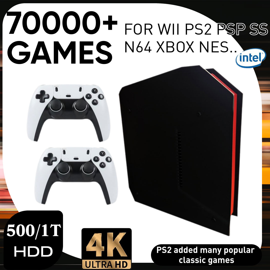 Retro Gaming Ps3 - X4 레트로 비디오 게임 콘솔 1T