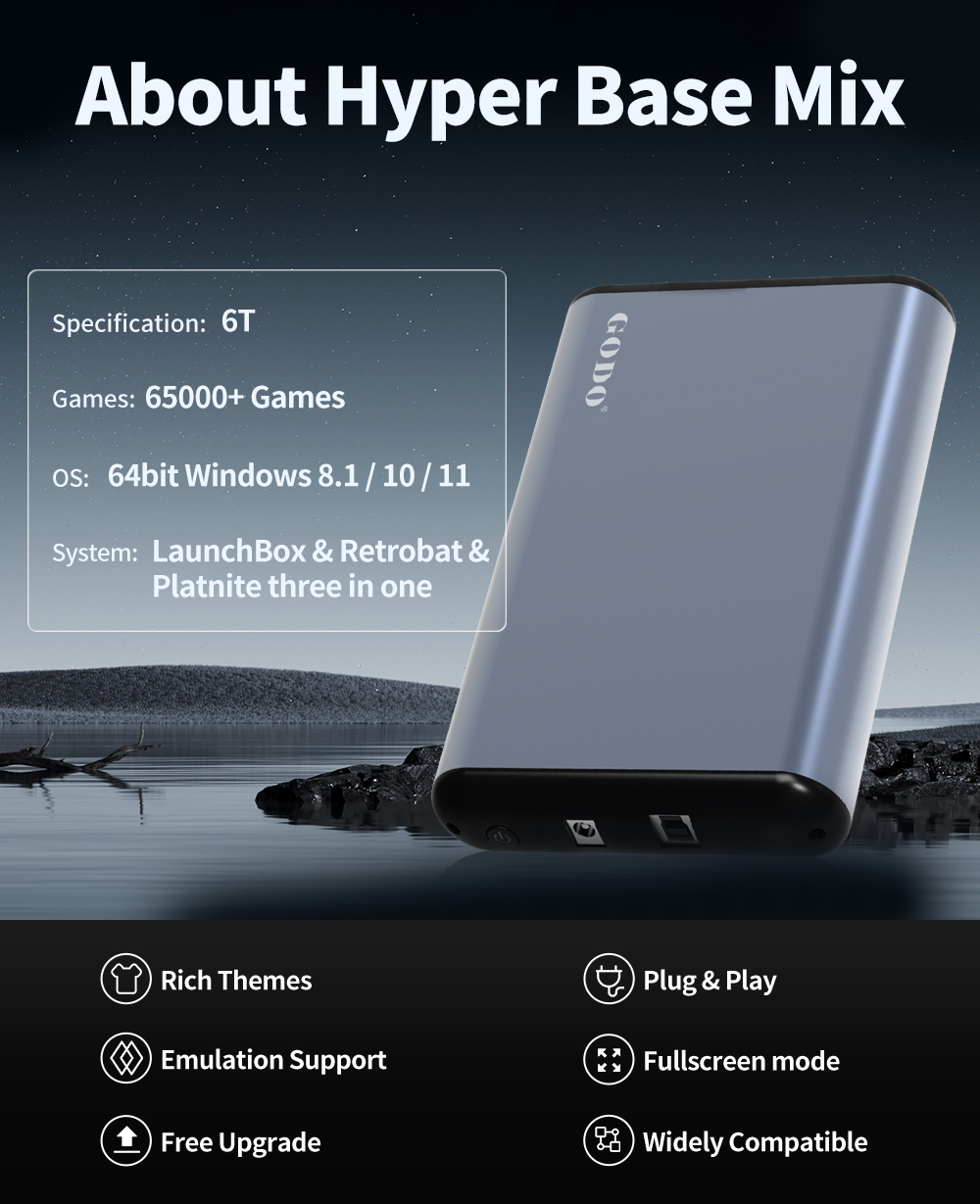 JMachen 6TB 휴대용 게임용 HDD 시스템 3- - Retro Gaming Ps3 리뷰 및 가격