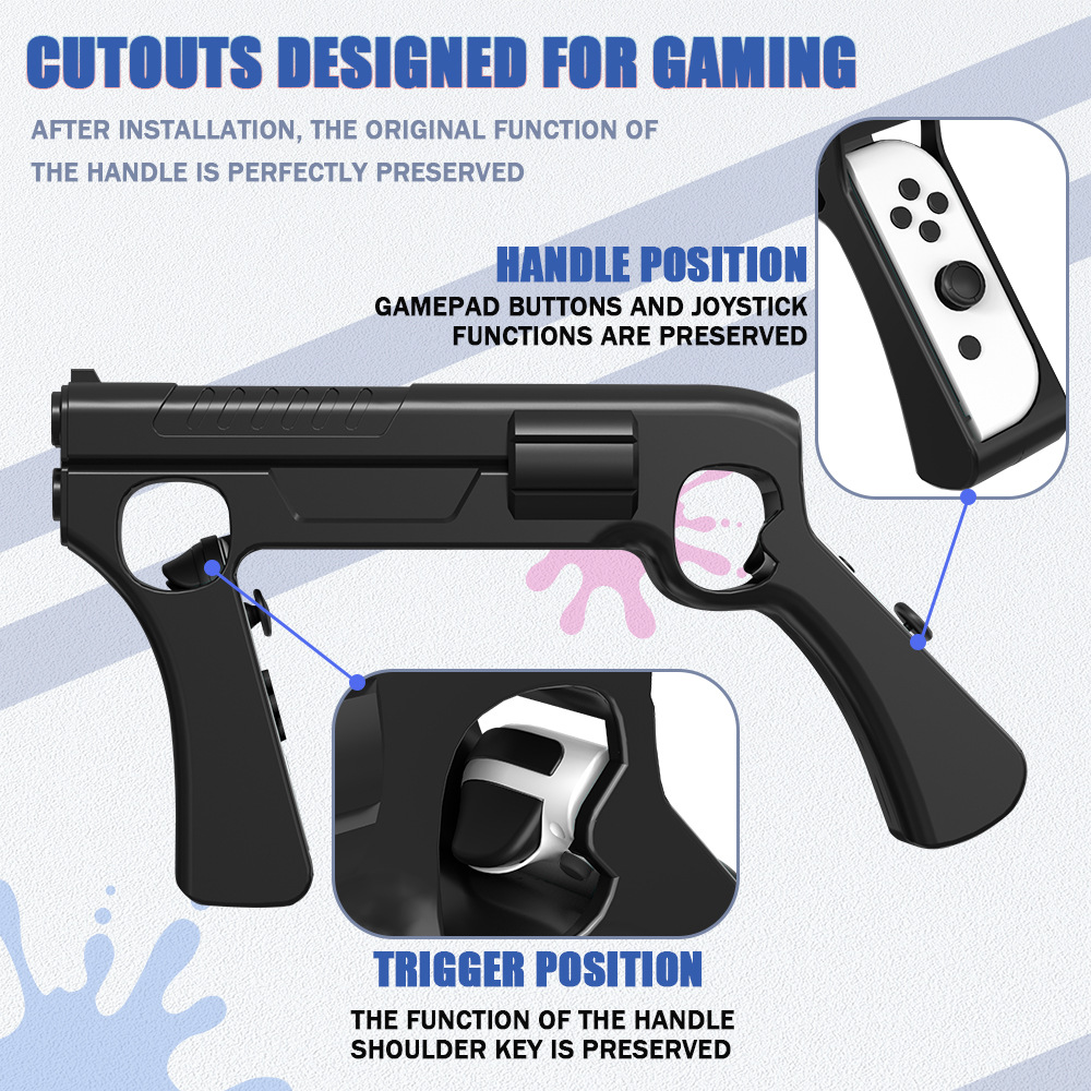 닌텐도 스위치 Ns Oled Joycon 총 모양 손잡 - Retro Gaming Console Gun 리뷰 및 가격