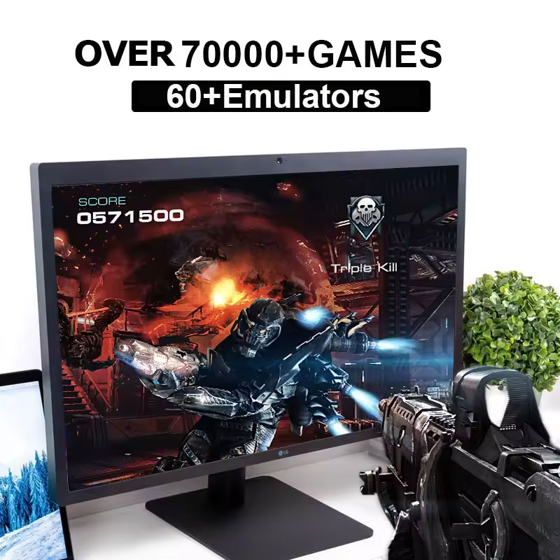 새로운 M88 레트로 게임 콘솔 4K HD 내장 게임  - Retro Gaming Ps3 리뷰 및 가격