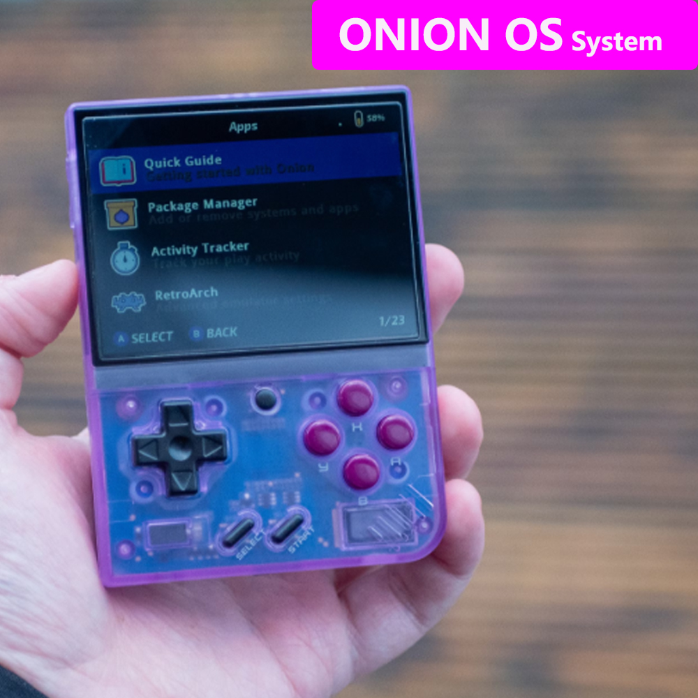 Onion OS 사전 설치된 MIYOO Mini Plu - Retro Gaming Hub 리뷰 및 가격