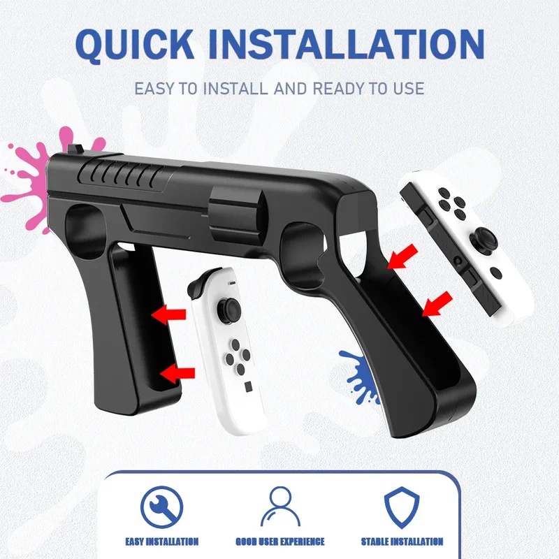 닌텐도 스위치 NS OLED 조이콘 건 모양 핸드그립  - Retro Gaming Gun 리뷰 및 가격