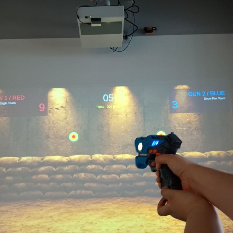 레이저 총을 이용한 게임, 블래스터, 권총, 총 등이  - Retro Gaming Console Gun 리뷰 및 가격
