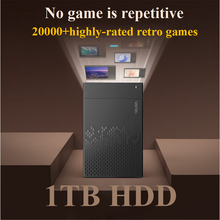 1TB 레트로 게임용 HDD 20000개 이상의 레트로 - Retro Gaming Realm 리뷰 및 가격