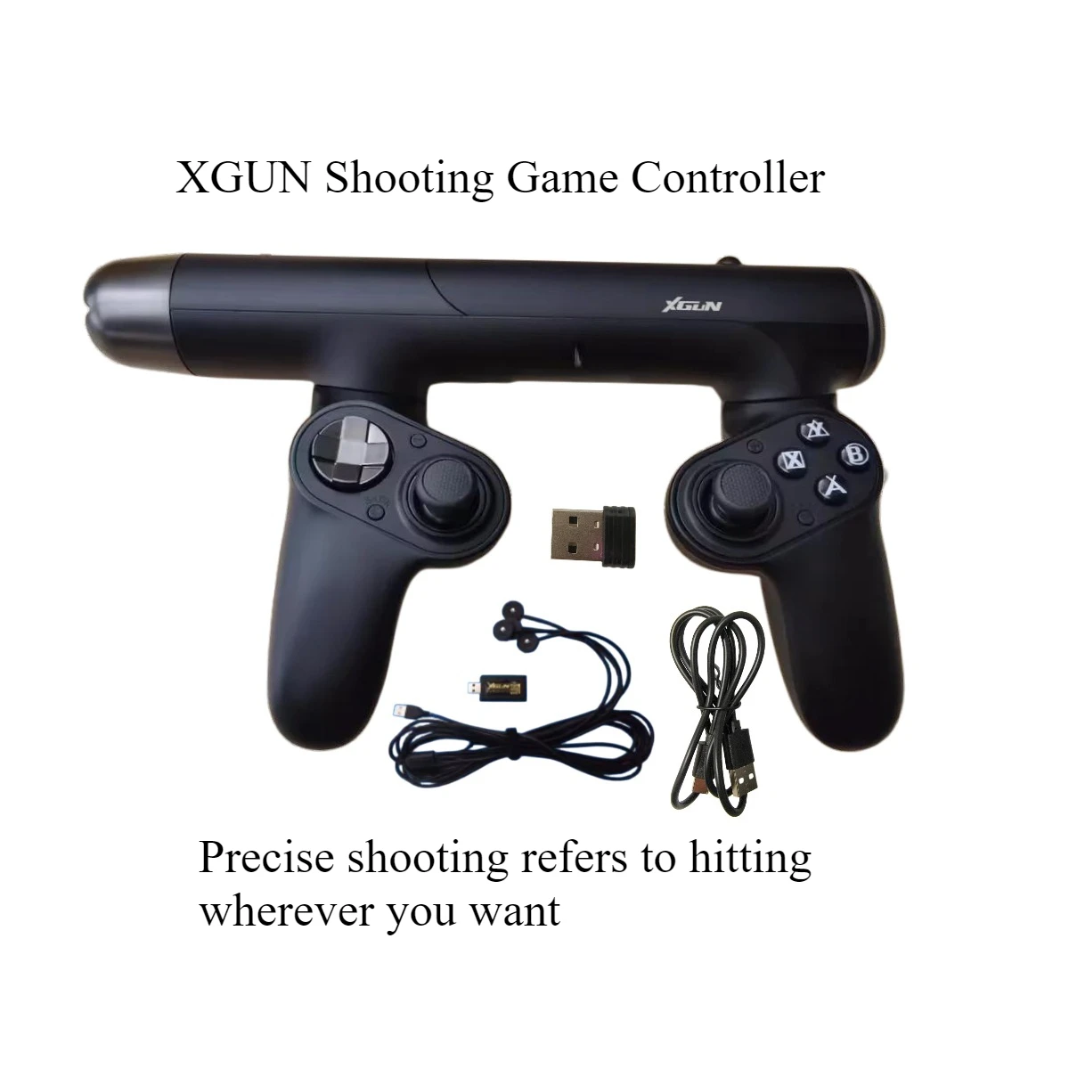 XGUN USB 라이트 건 슈팅 게임 컨트롤러 및 쉘, - Retro Gaming Gun 리뷰 및 가격