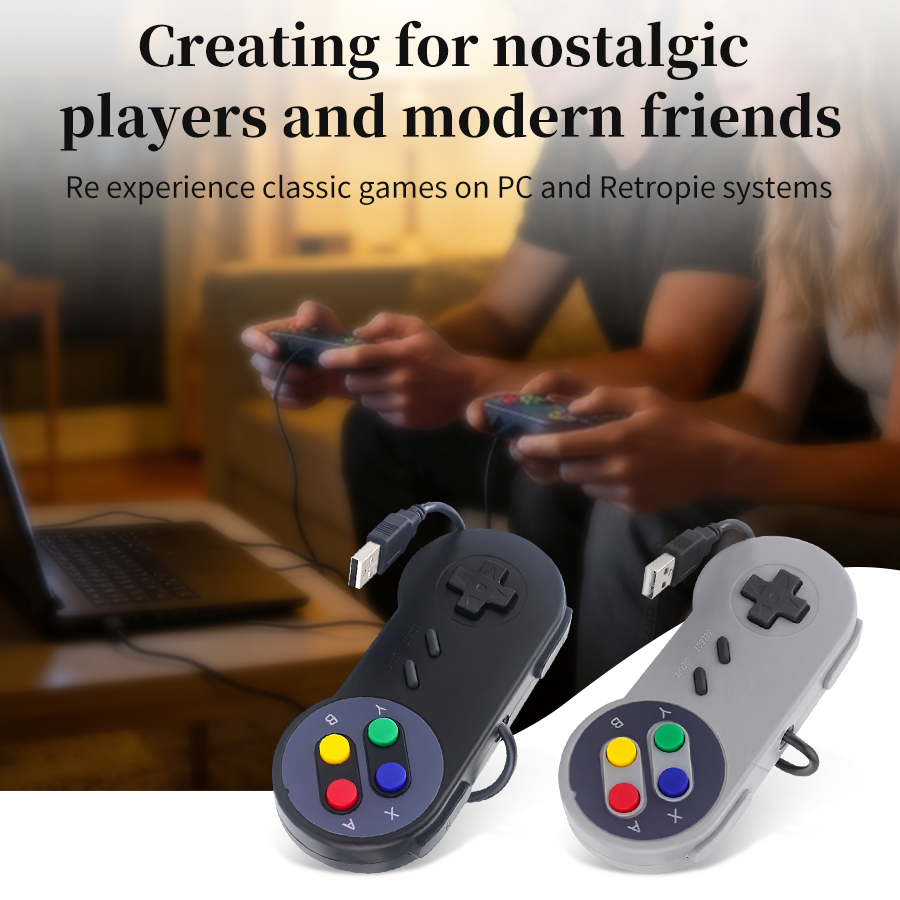 USB 게임패드 게임 조이스틱 레트로 게임패드 PC용  - Retro Gaming Realm 리뷰 및 가격