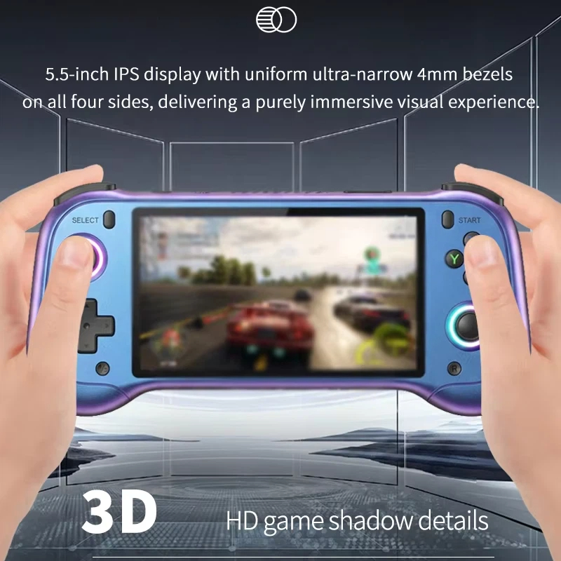 휴대용 게임 콘솔 H55pro 오픈 소스 대형 화면 레 - Retro Gaming Realm 리뷰 및 가격