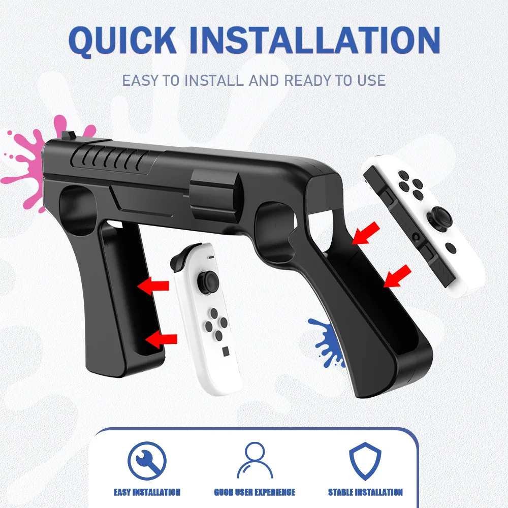 닌텐도 스위치 Ns Oled Joycon 총 모양 손잡 - Retro Gaming Console Gun 리뷰 및 가격