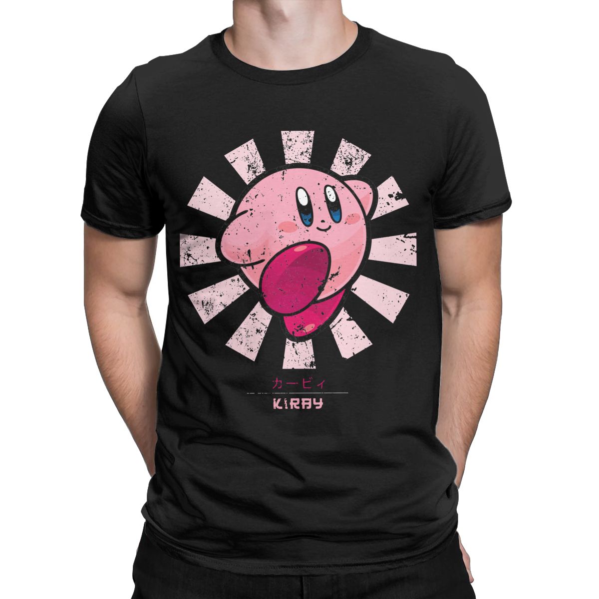 Kirbys Retro 일본 티셔츠 남성 여성 향수 어 - Retro Gaming Aesthetic 리뷰 및 가격